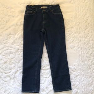 Dark Wash Straight Leg Jeans